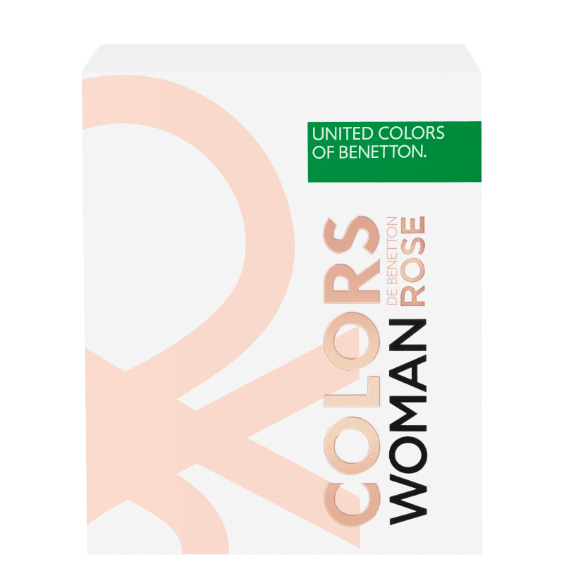 Colors Woman Rose Benetton Eau de Toilette - Perfume Feminino 80ml