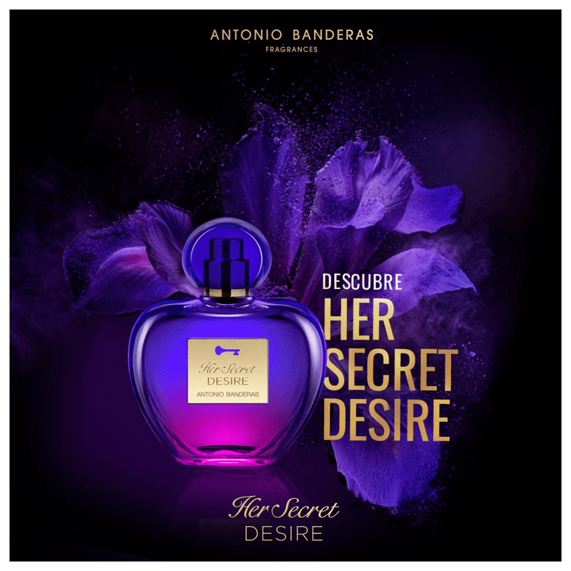 Her Secret Desire Antonio Banderas Eau de Toilette - Perfume Feminino 50ml