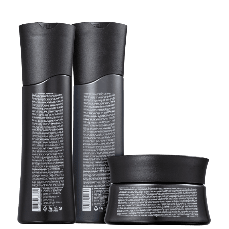 Kit Amend Black Illuminated Trio (3 Produtos)