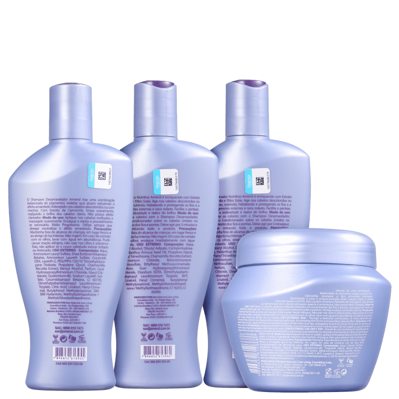 Kit Amend Loiros Full (4 Produtos)