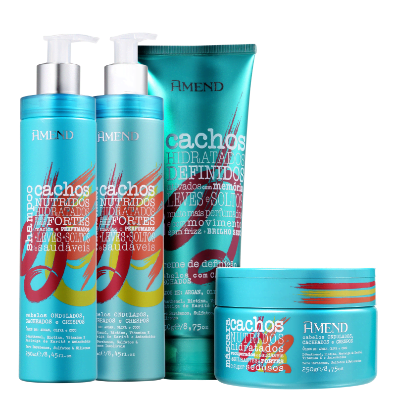 Kit Amend Cachos + Fechados (4 Produtos)