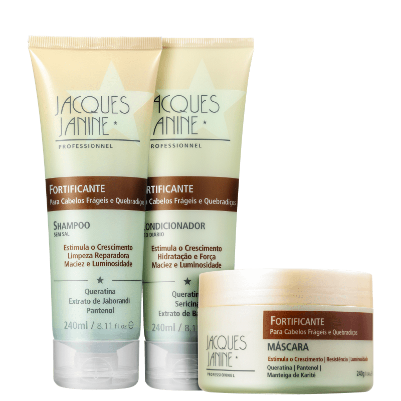 Kit Jacques Janine Professionnel Fortificante Trio (3 Produtos)