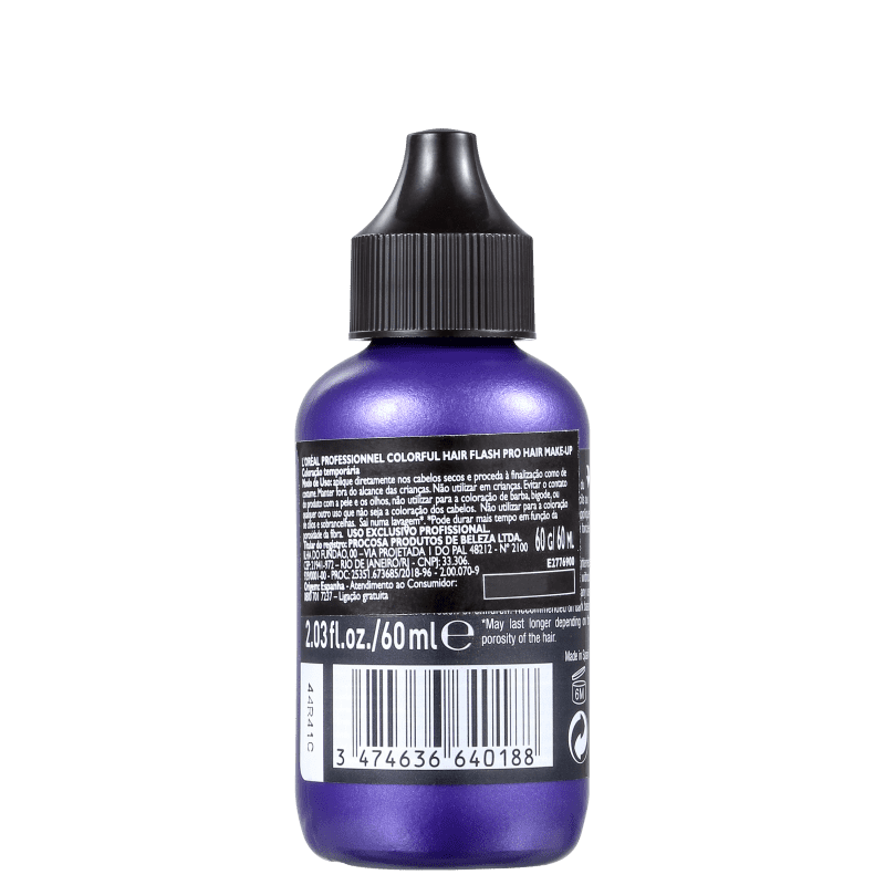 L'Oréal Professionnel Colorful Hair Flash Purple Reign - Tonalizante Temporário 60ml