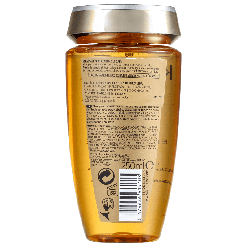 Kérastase Elixir Ultime Le Bain - Shampoo 250ml