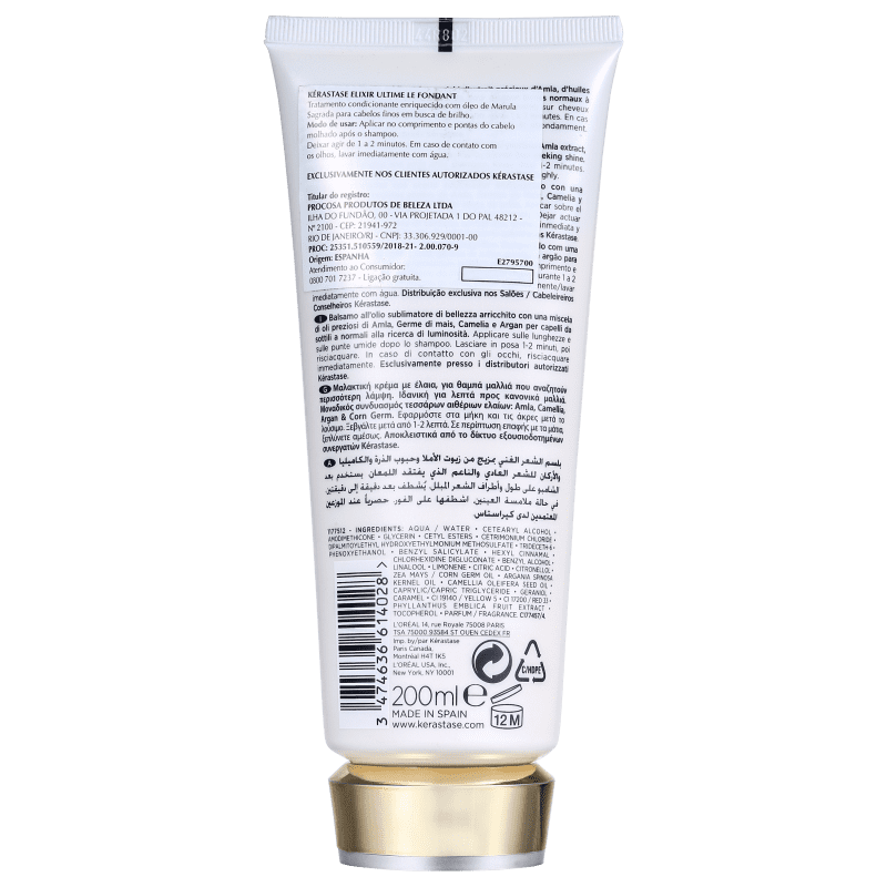 Condicionador Kérastase Elixir Ultime Le Fondant 200ml