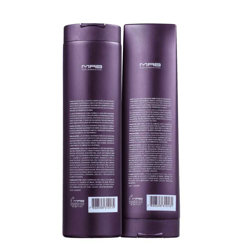 Kit MAB Marco Antônio de Biaggi Brazilian Curls Duo (2 Produtos)