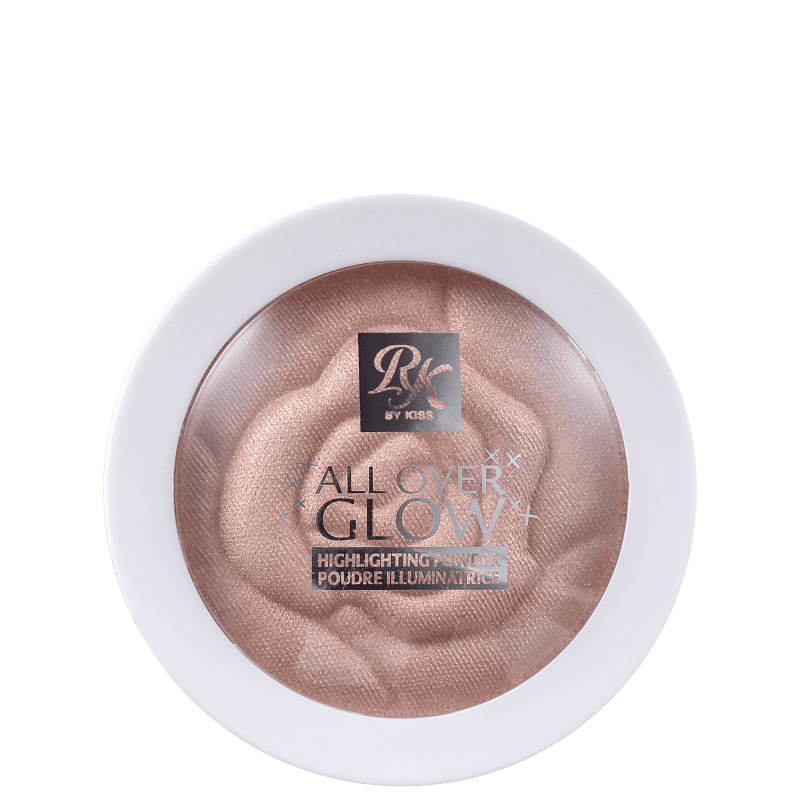 Kiss New York Ruby Kisses All Over Glow Champagne Glow - Pó Iluminador 4g
