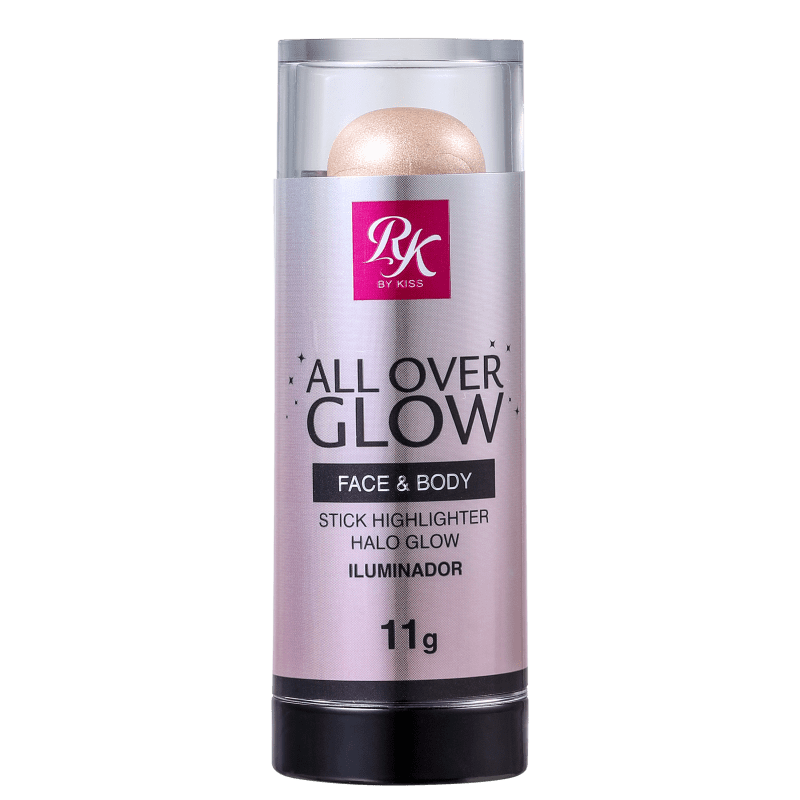 Kiss New York Ruby Kisses All Over Glow Halo Glow - Iluminador Cintilante 11g