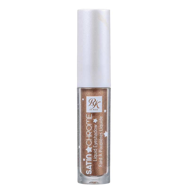 Kiss New York Ruby Kisses Satin Chrome Hazelnut Brown - Sombra Metálica 2,3ml