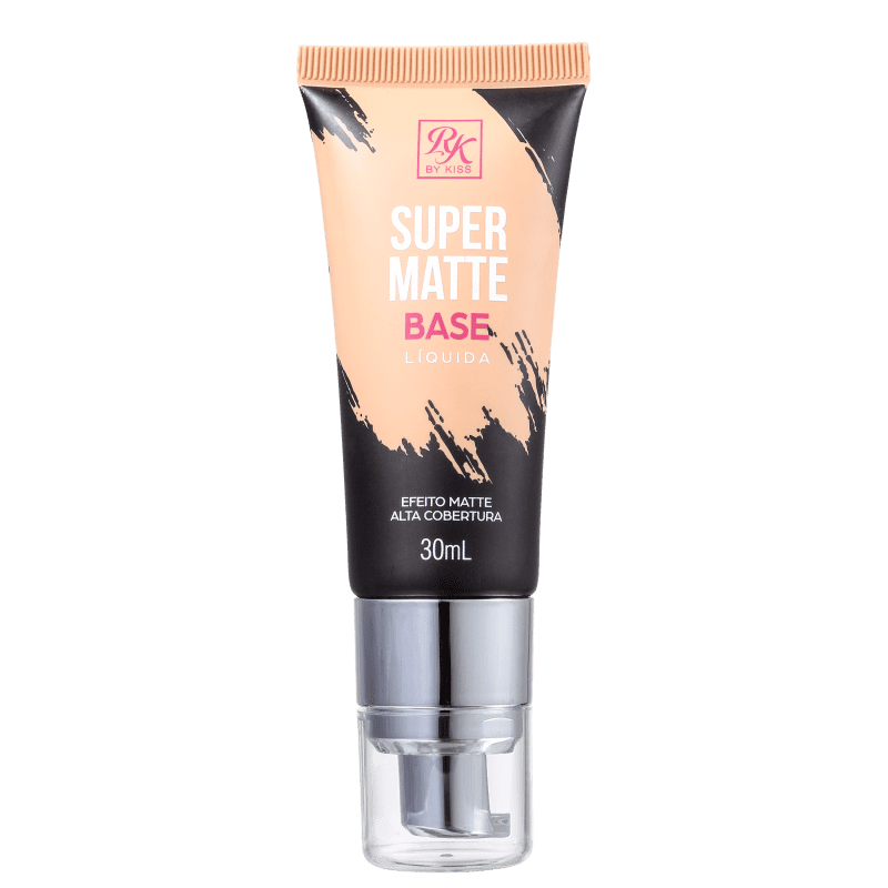 Kiss New York Ruby Kisses Super Matte Nude - Base Líquida 30ml