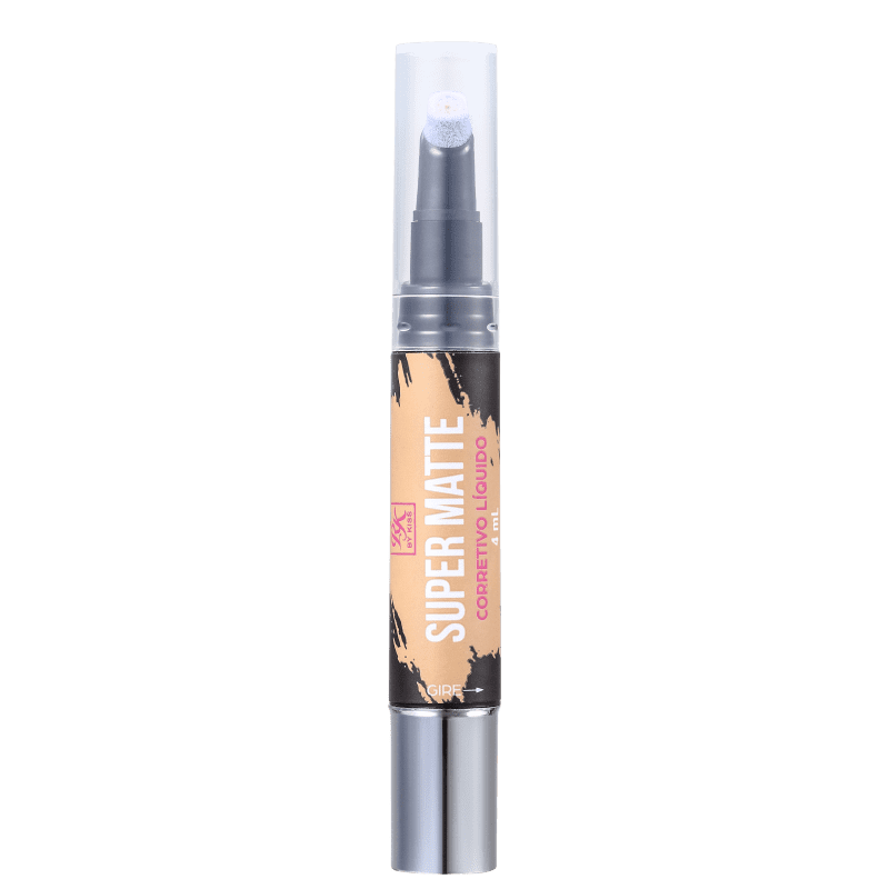 Kiss New York Ruby Kisses Super Matte Açúcar Mascavo - Corretivo Líquido 4ml