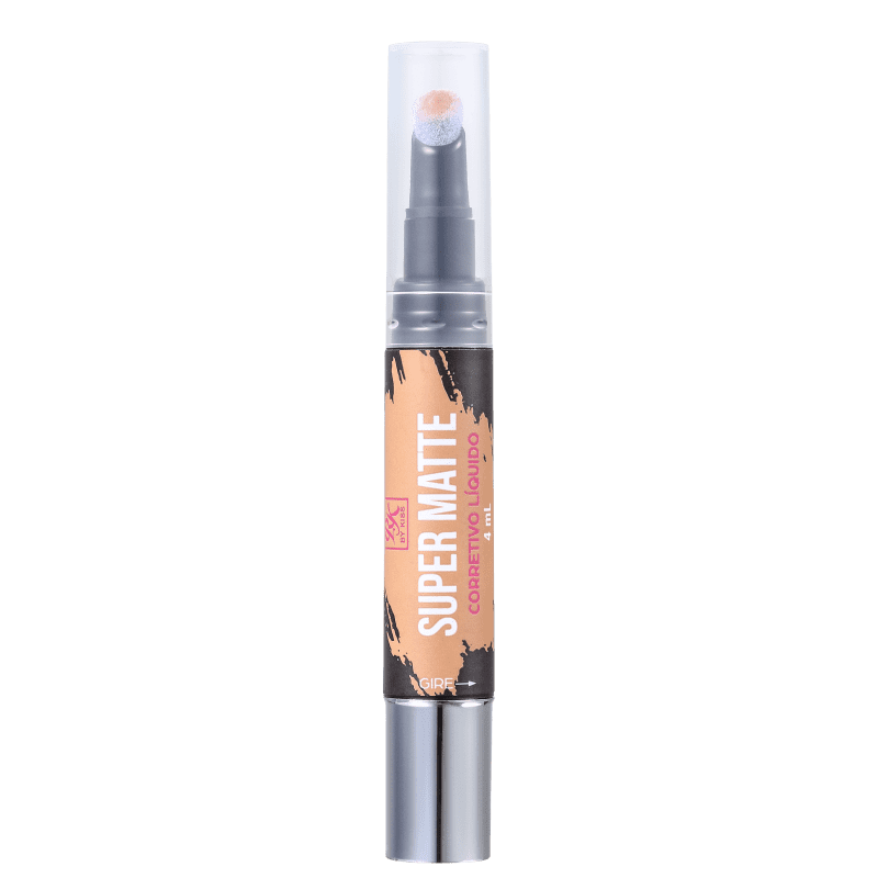 Kiss New York Ruby Kisses Super Matte Marrom - Corretivo Líquido 4ml