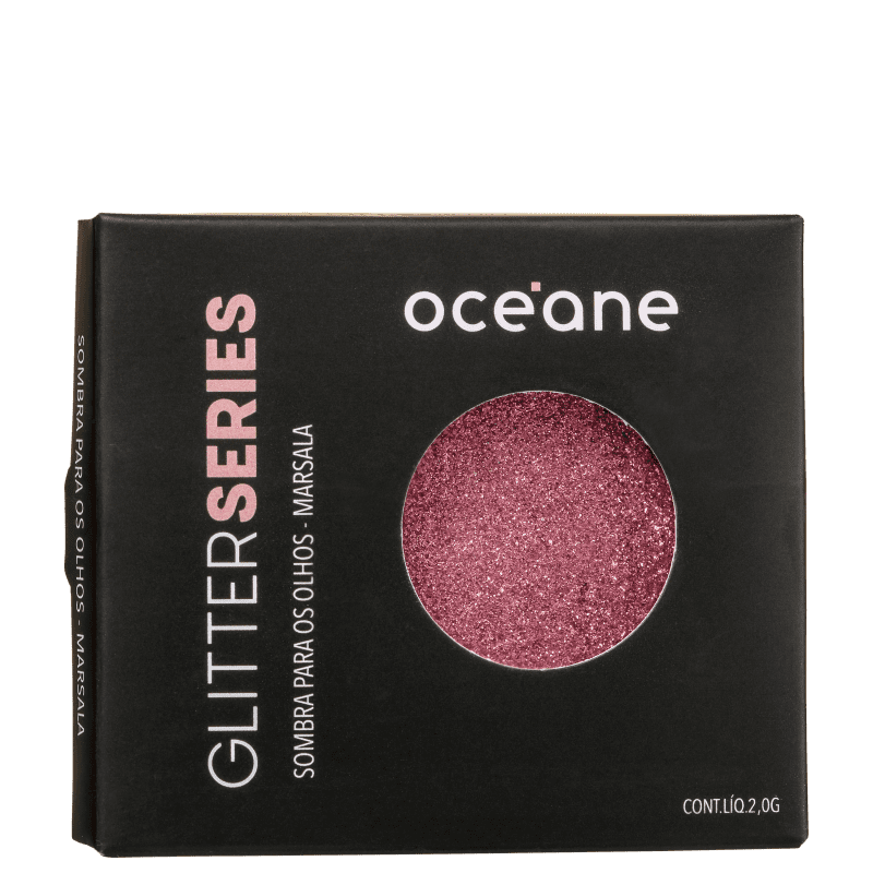 Océane Glitter Series Marsala - Sombra Cintilante 2g
