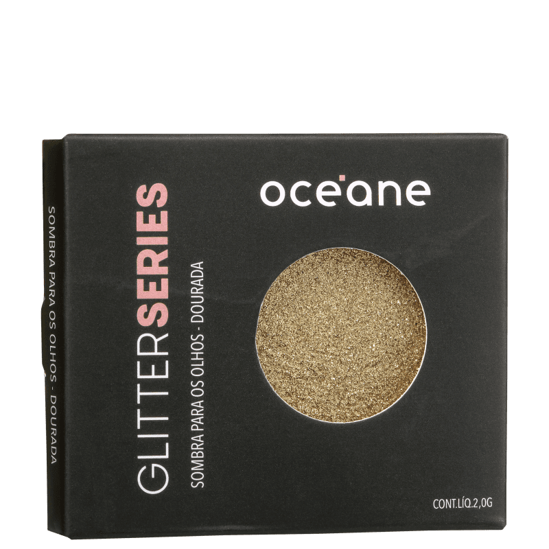 Océane Glitter Series Dourada - Sombra Cintilante 2g
