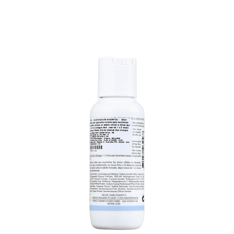 Keune Care Silver Savior - Shampoo Desamarelador 80ml