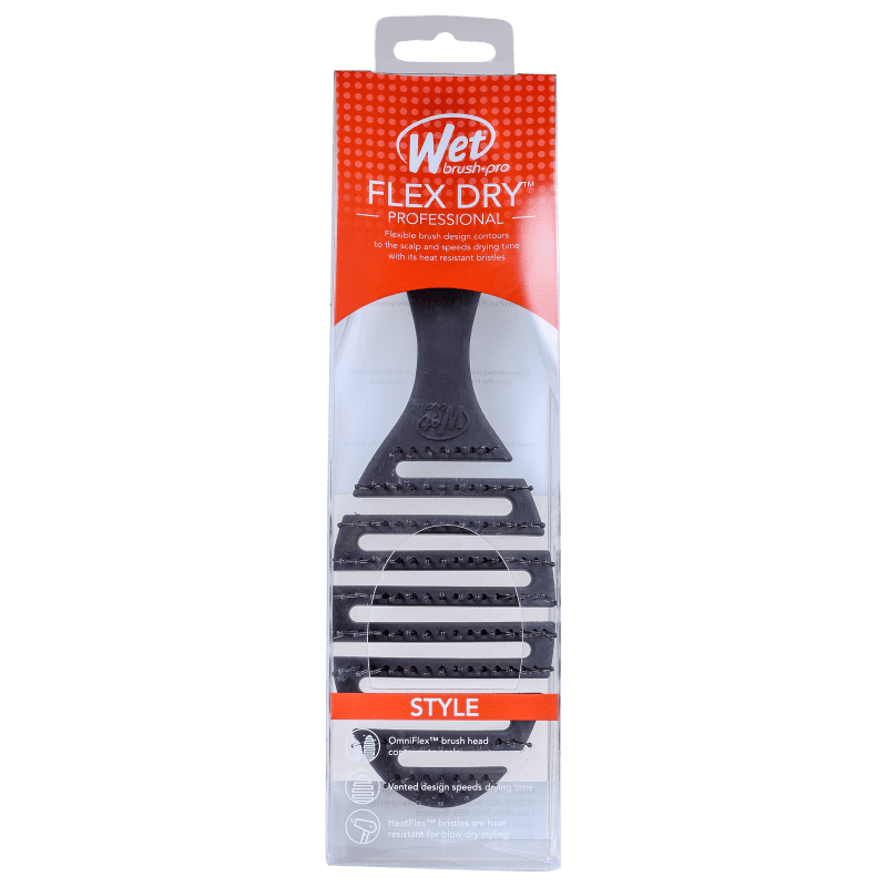 Wet Brush Pro Flex Dry Preto - Escova de Cabelo