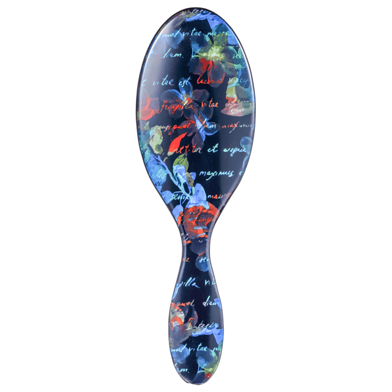 Wet Brush Pro Original Detanger Night Florals Azul - Escova de Cabelo