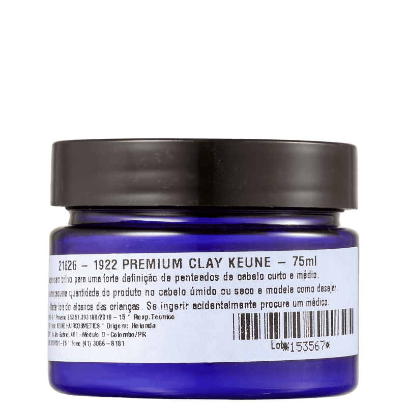 1922 by J. M. Keune Premium Clay - Cera Modeladora 75ml
