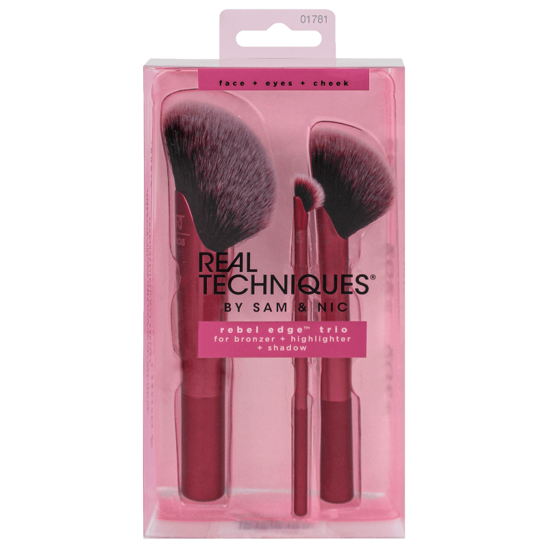 Kit Real Techniques Rebel Edge Trio (3 Produtos)
