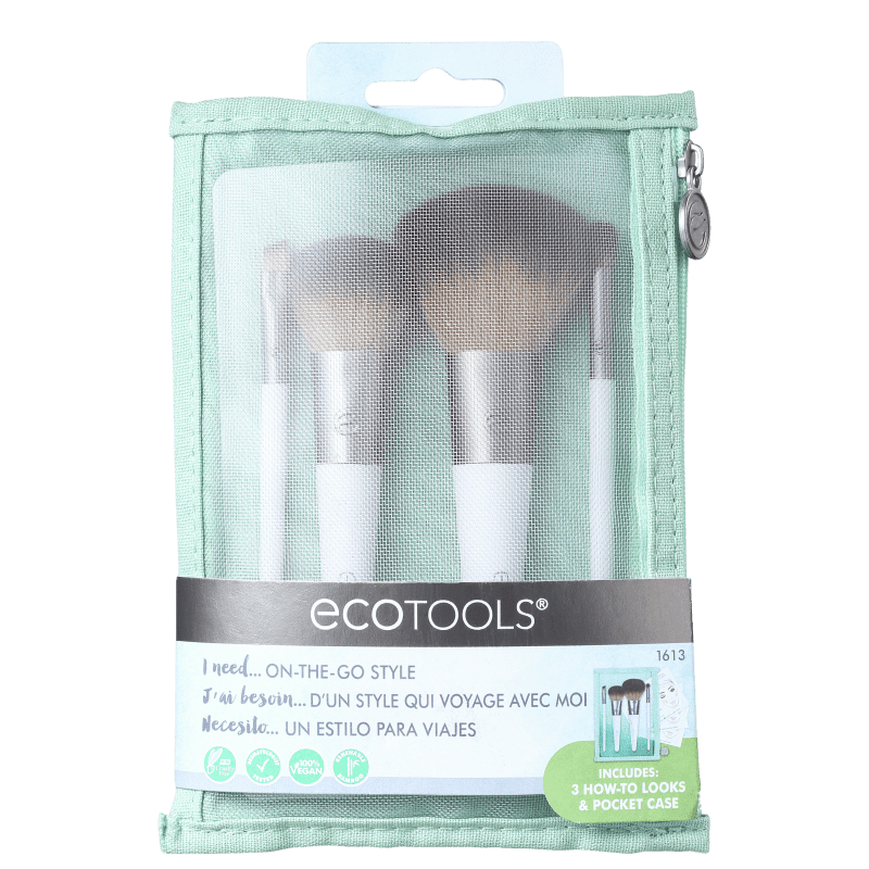 Kit de Pincéis Ecotools On the Go Style (4 Produtos)