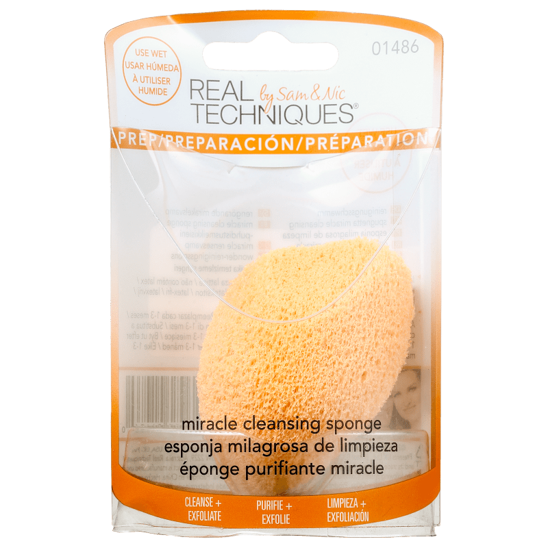 Real Techniques Miracle Cleansing - Esponja Facial (1 Unidade)