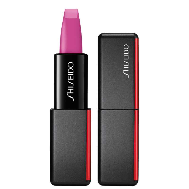 Shiseido ModernMatte Powder Lipstick 519 Fuchsia Fetish - Batom Mate 4g