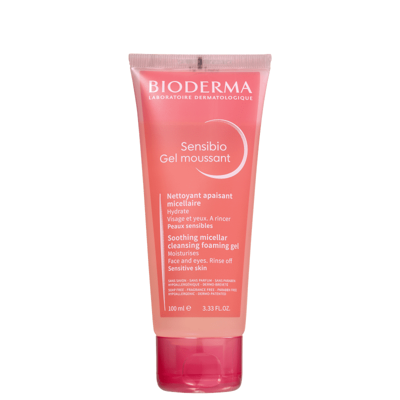 Bioderma Sensibio Gel Mousant - Gel de Limpeza Facial 100ml Menor preço em Bioderma Sensibio Gel Mousant - Gel de Limpeza Facial 100ml