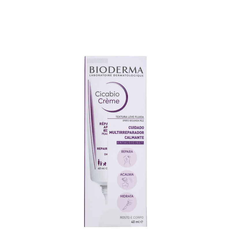 Bioderma Cicabio Crème - Fluido Hidratante 40ml