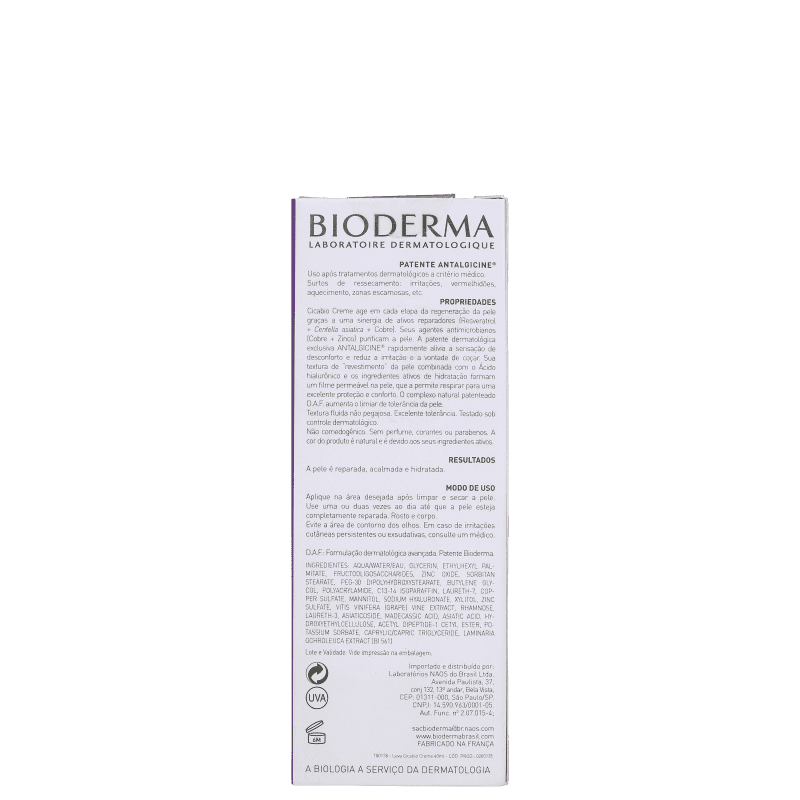 Bioderma Cicabio Crème - Fluido Hidratante 40ml