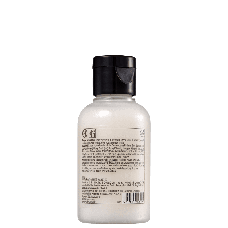 The Body Shop Leite de Baobá - Shampoo 60ml