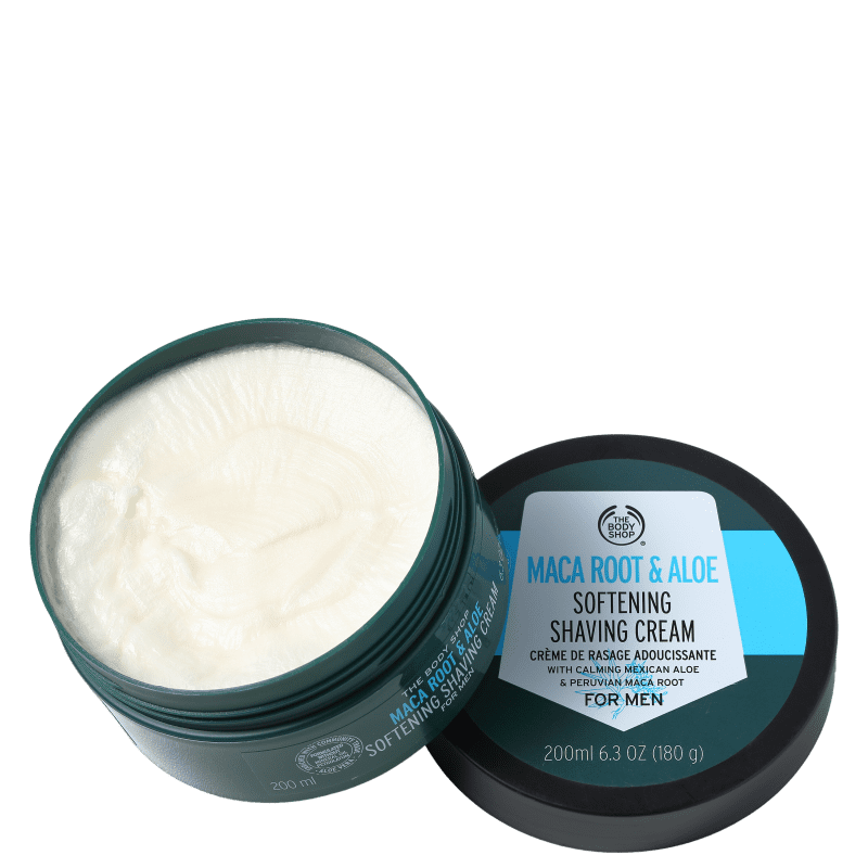 The Body Shop Maca Root & Aloe Softening - Creme de Barbear 200ml