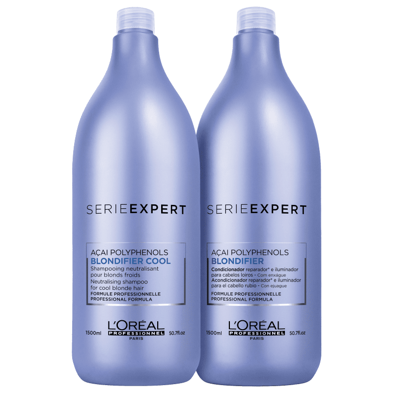 Kit L'Oréal Professionnel Serie Expert Blondifier Cool Salão Duo (2 Produtos)