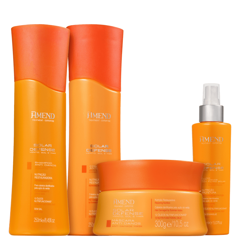 Kit Amend Solar Defense Protect (4 Produtos)