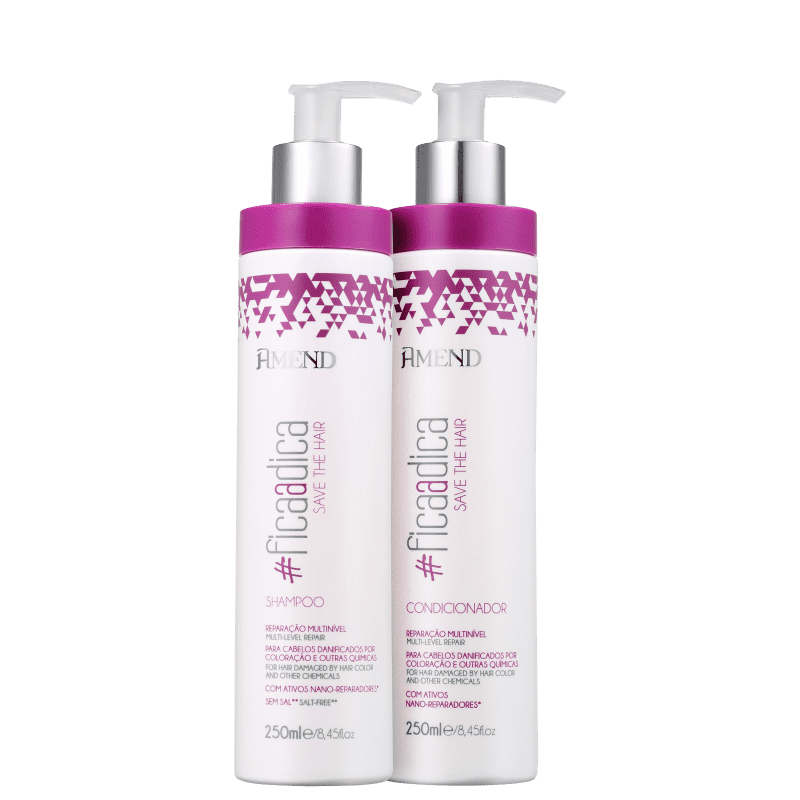 Kit Amend #Ficaadica Save The Hair Duo (2 Produtos)