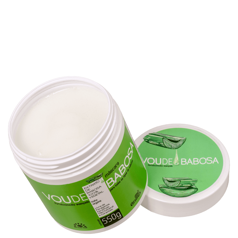Griffus Vou de Babosa - Máscara Capilar 550g