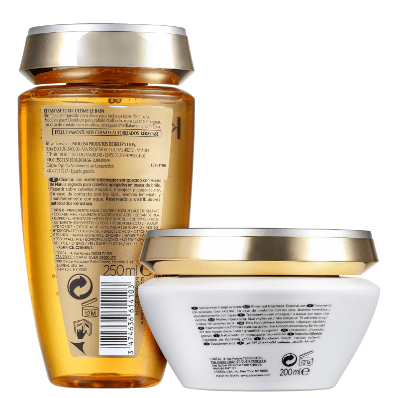 Kit Kérastase Elixir Ultime Masque (2 Produtos)