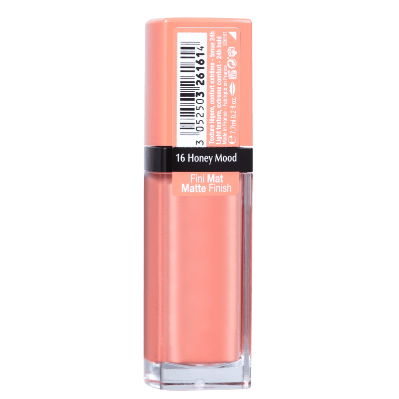 Bourjois Rouge Edition Velvet 16 Honey Mood - Batom Líquido Matte 7,7ml