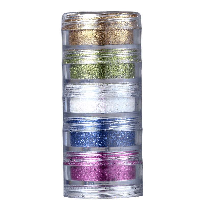 Kit Colormake Glitter em Pó (5 Unidades)