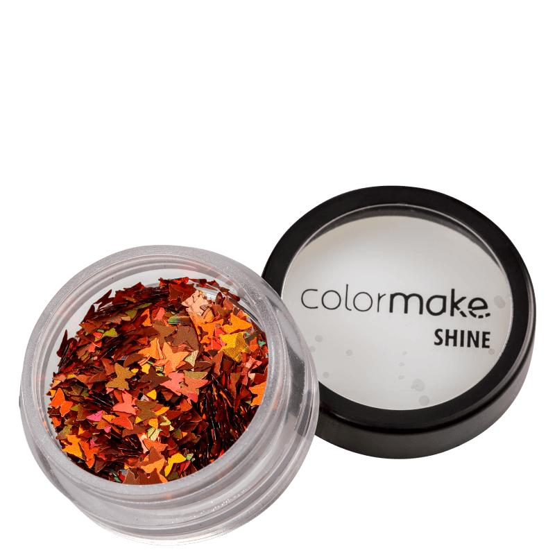 Colormake Shine Formatos Borboleta Bronze - Glitter 2g