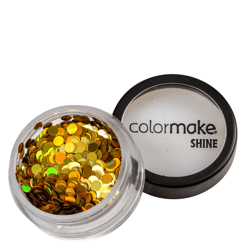 Colormake Shine Formatos Ponto Ouro - Glitter 2g