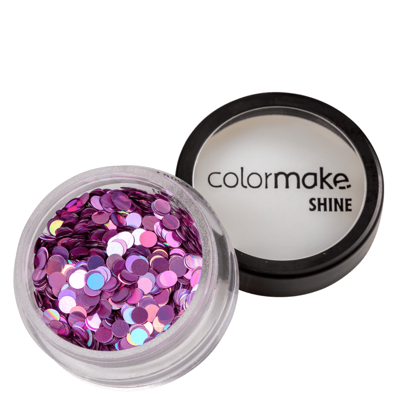 Colormake Shine Formatos Ponto Pink - Glitter 2g