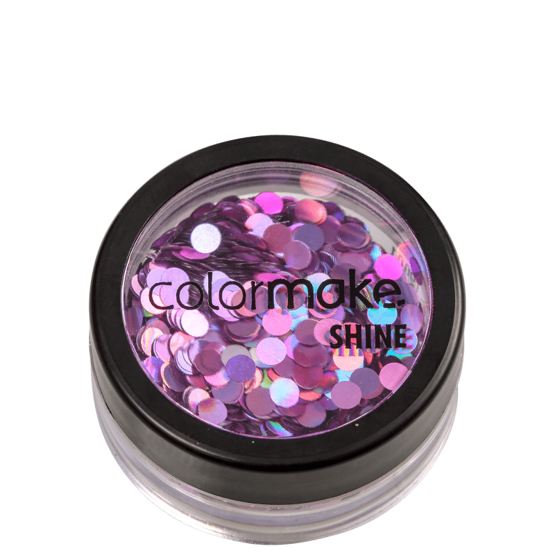 Colormake Shine Formatos Ponto Pink - Glitter 2g
