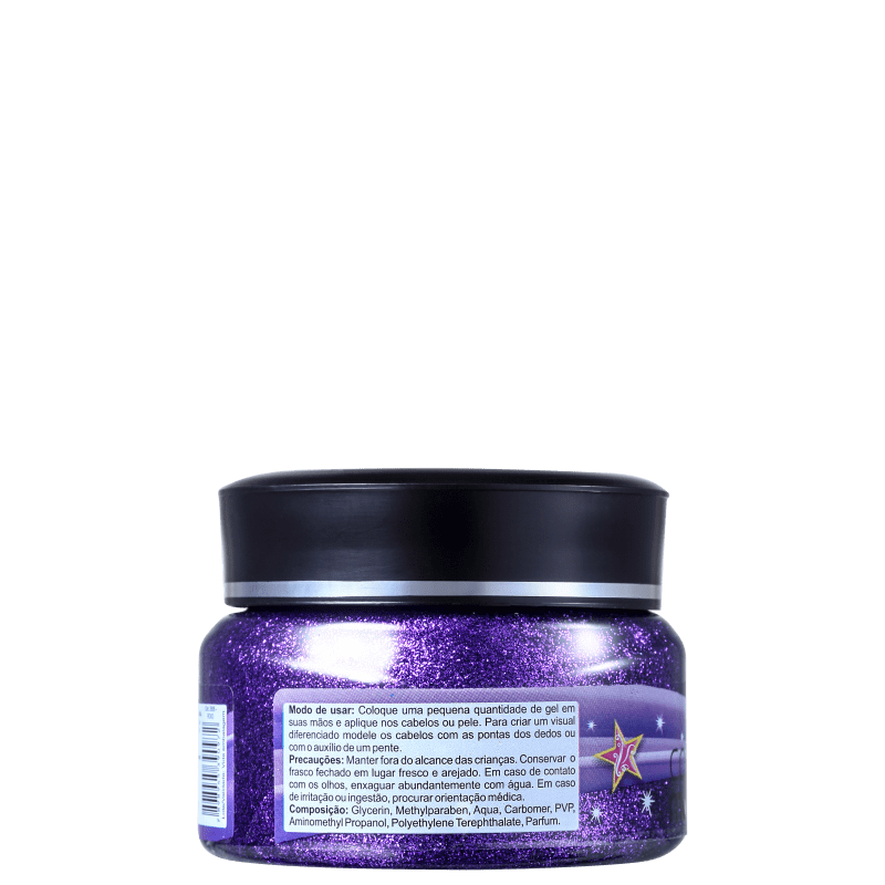 Colormake Gel Roxo - Glitter 150g