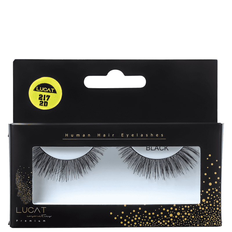 Lucat Beauty Human Hair 2D 217 - Cílios Postiços 9g