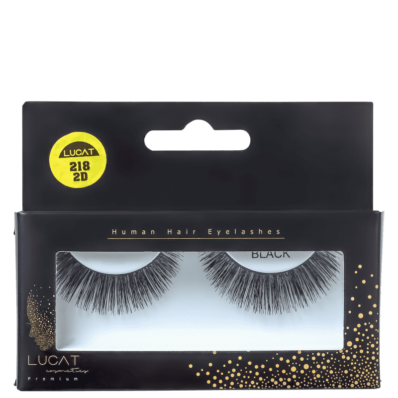 Lucat Beauty Human Hair 2D 218 - Cílios Postiços 9g