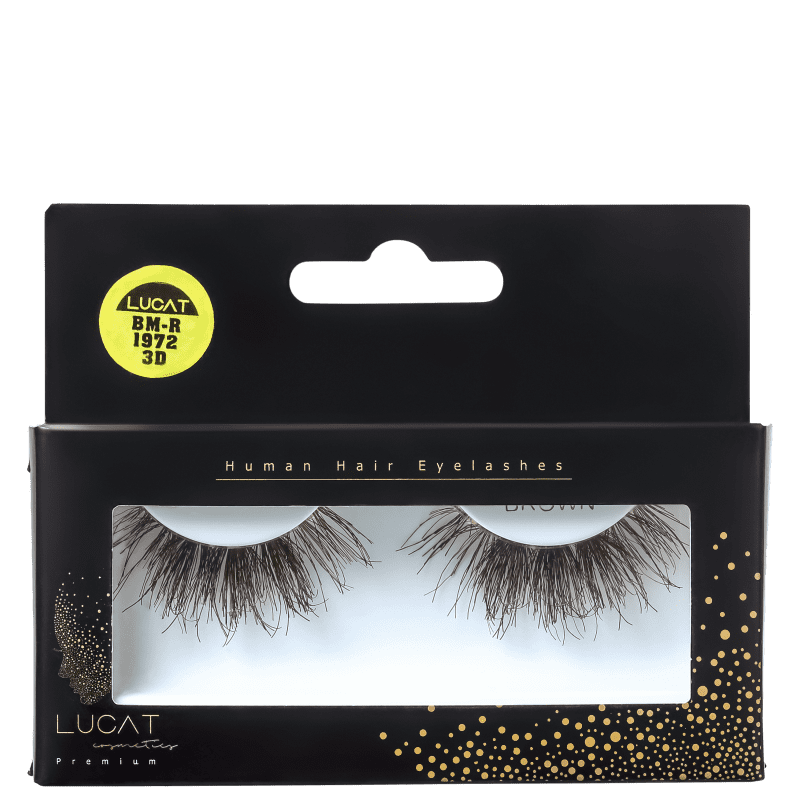 Lucat Beauty Human Hair 3D BM-R 1972 - Cílios Postiços 9g