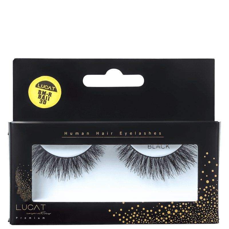 Lucat Beauty Human Hair 3D BM-R BA11 - Cílios Postiços 9g