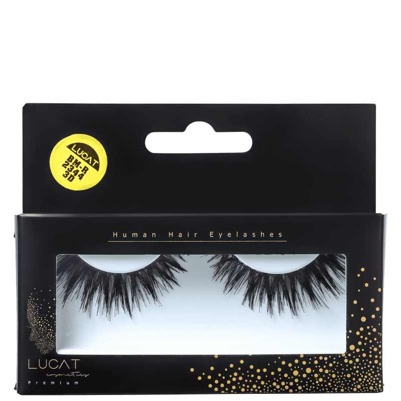 Lucat Beauty Human Hair Premium BM R 2344 3D - Cílios Postiços 6g