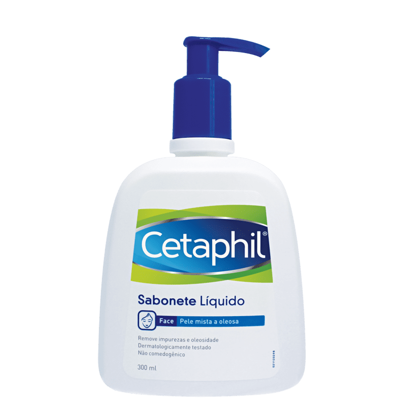 Cetaphil Pele Mista a Oleosa - Sabonete Líquido Facial 300ml