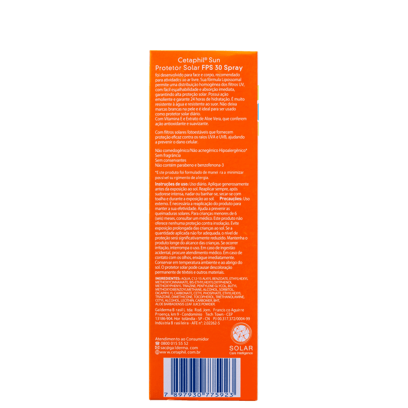 Cetaphil Sun FPS 30 - Protetor Solar em Spray 150ml